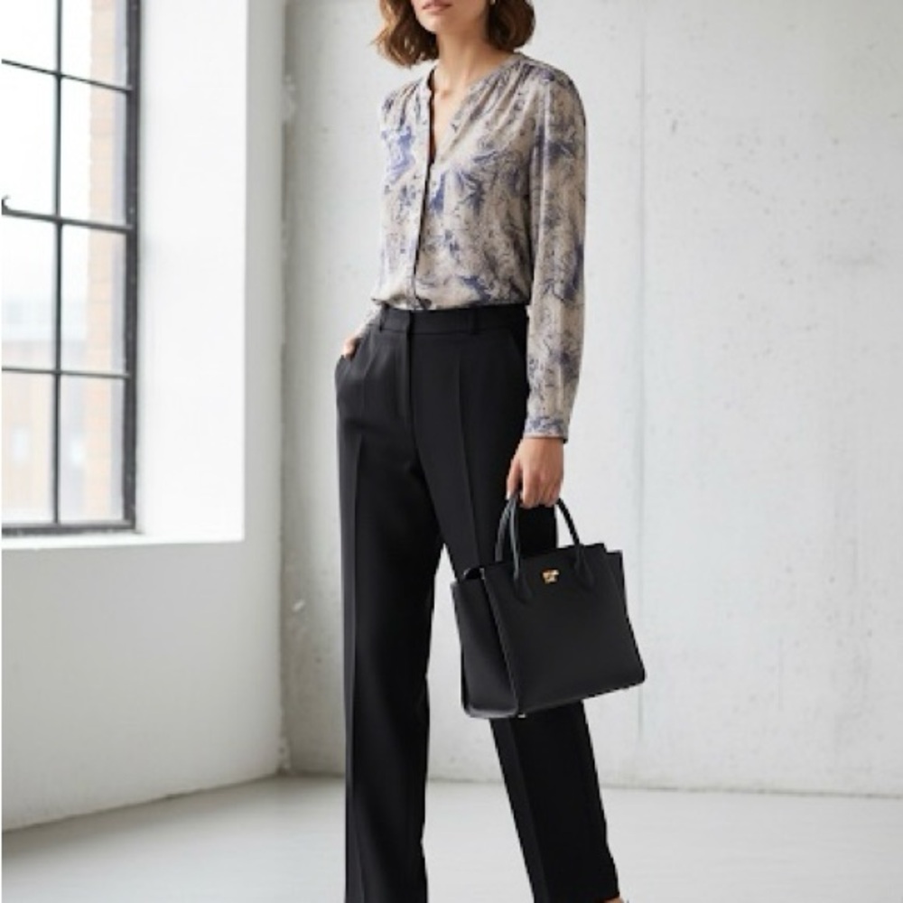 Guess loose button up shirt